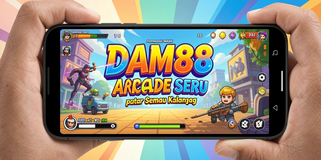 Screenshot utama dari DAM88 yang menunjukkan gameplay seru dan penuh aksi.