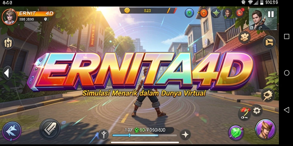 Gameplay seru dan interaktif di ERNITA4D