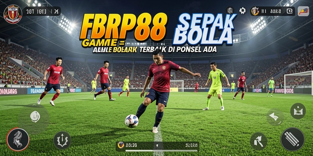 Gambaran gameplay seru dari FBRP88 dalam pertandingan sepak bola.