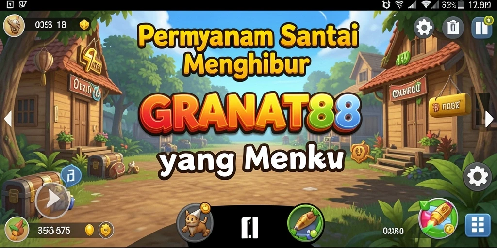 Tangkapan layar gameplay yang menarik dari GRANAT88, menunjukkan keseruan permainan.