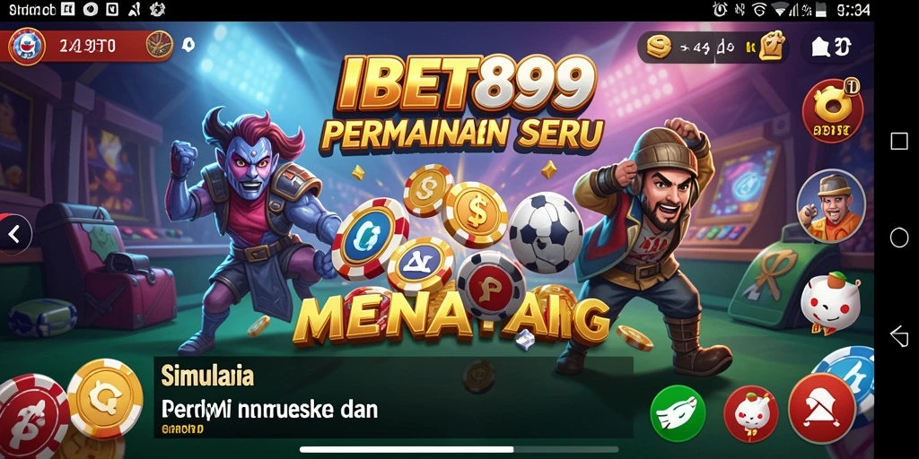Tampilan gameplay seru dan interaktif dari IBET899.