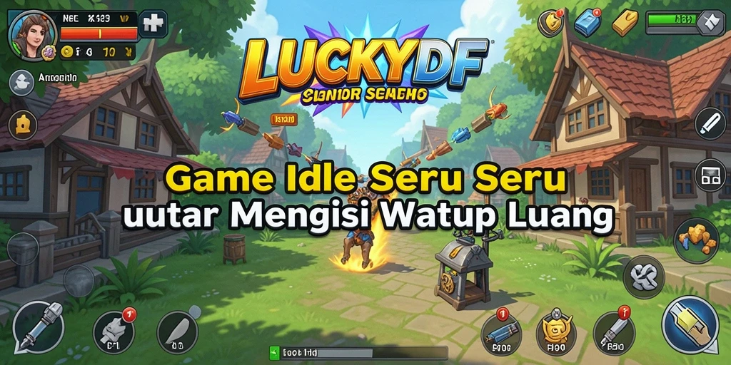 Tampilan gameplay LUCKYDF yang mengasyikkan dan interaktif.