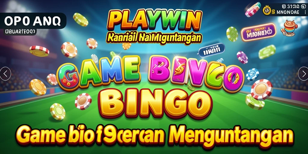Tampilan gameplay Bingo yang menarik dan interaktif.