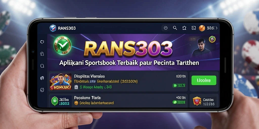 Tampilan gameplay Sportsbook RANS303 yang menegangkan dan interaktif.