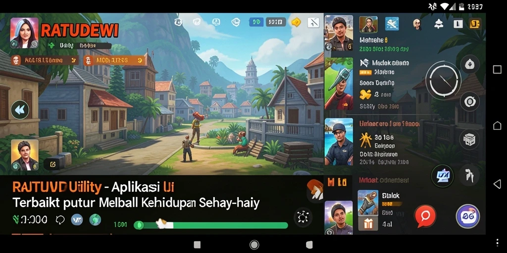 Screenshot utama RATUDEWI menampilkan fitur pengelolaan tugas yang intuitif.