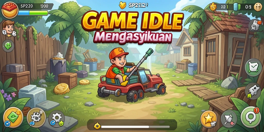 Tampilan gameplay SP212 yang menarik dan penuh warna.
