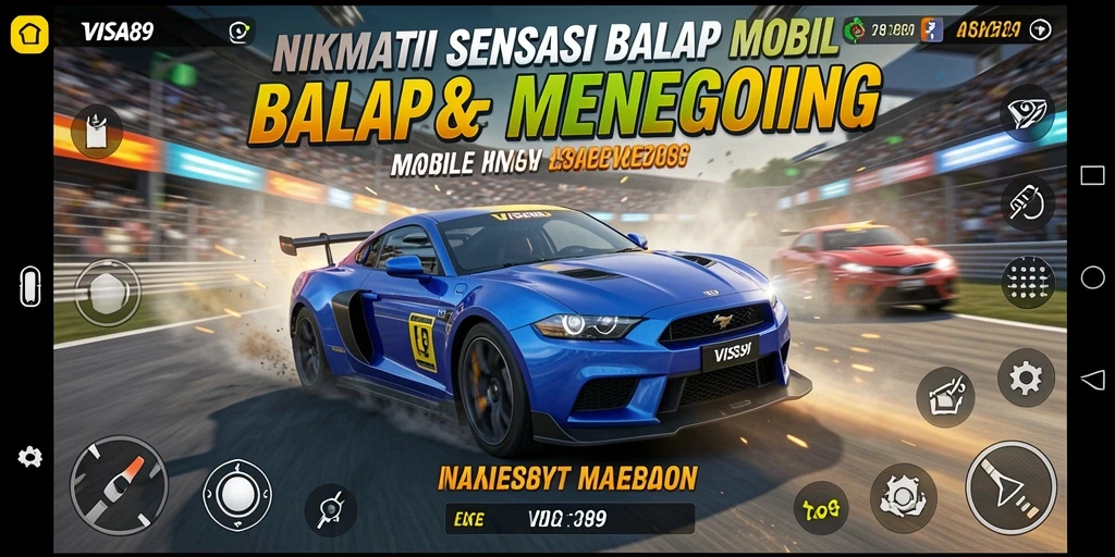 Gameplay Racing penuh aksi dan adrenalin di <strong>VISA89</strong>.