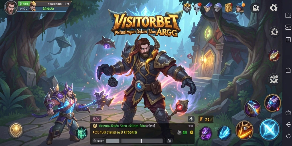 Gameplay seru VISITORBET dalam dunia ARPG yang penuh petualangan.