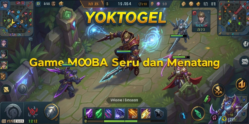 Tampilan gameplay seru YOKTOGEL di arena pertarungan.